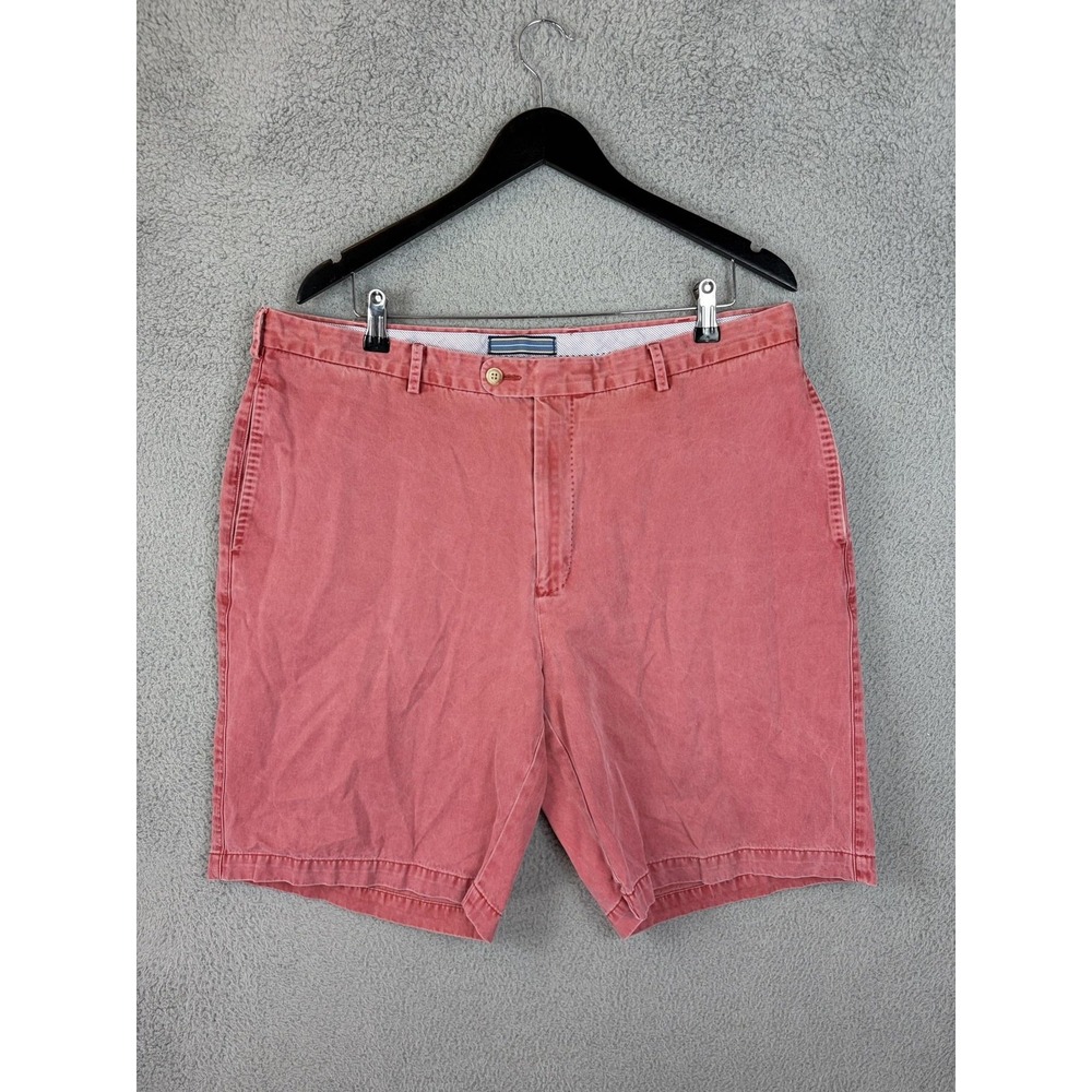 Peter Millar Shorts Mens 38 Pink Pima Cotton Chino 9 Inseam Casual Summer Mens